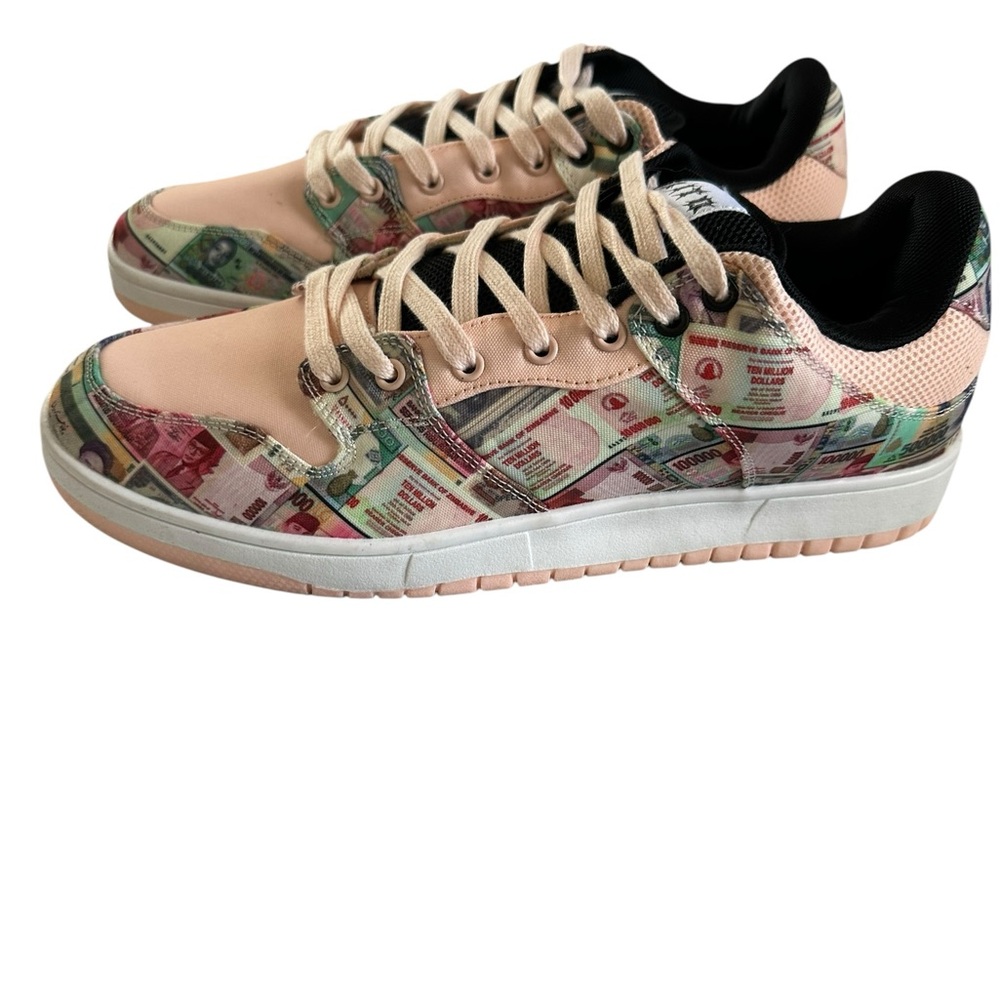 Stylish Multicolor Sneakers Kito Wars Root Of Evil Sneakers Size 12